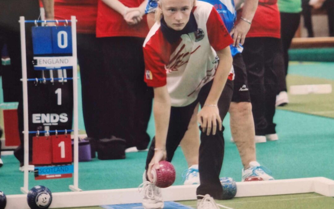 Meghan Millward flying the flag for Greater Manchester at the Ladies British Isles Championships