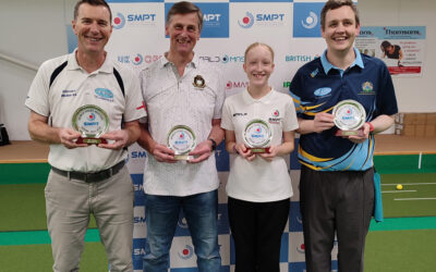 Greater Manchester Bowlers Bring home Plate from World Fours Masters and finish well in World Pairs Masters